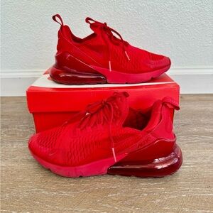 Red Nike Air Max 270 Unisex